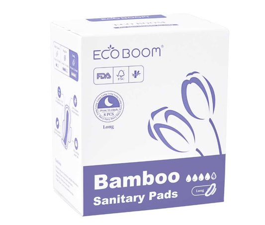 Bamboo Sanitary Pads - Long