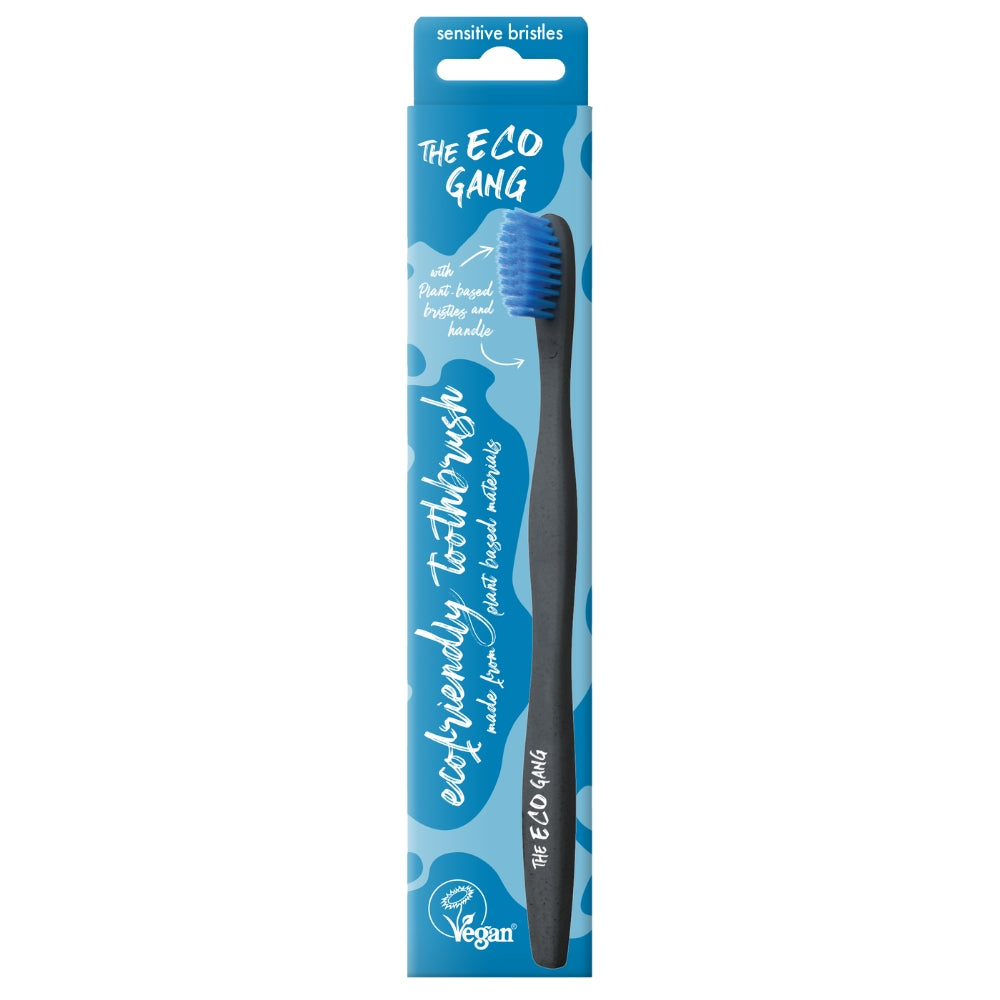 Plant-Based Toothbrush Sensitive - Blue – Atlantico Enterprises
