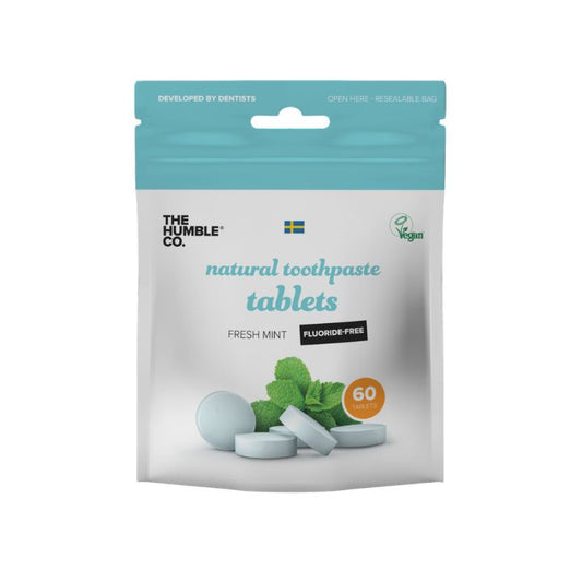 Flouride Free Dental Tablets - Fresh Mint - 60 Tablets